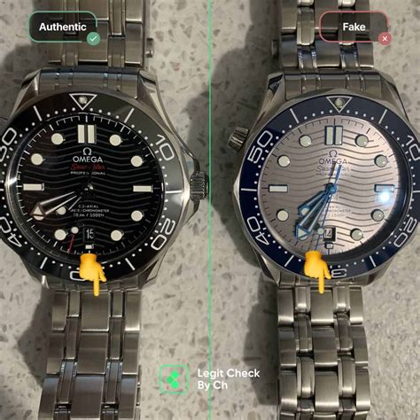 spot fake omega seamaster|Omega Seamaster authenticity check.